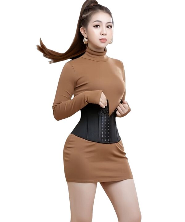 Latex Luxury Lưới corset chuẩn