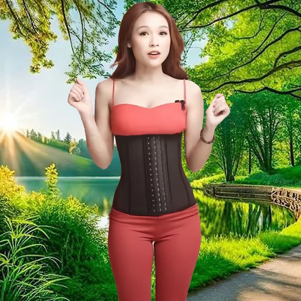 Diễn viên Sam sử dụng Latex Corset Chuẩn