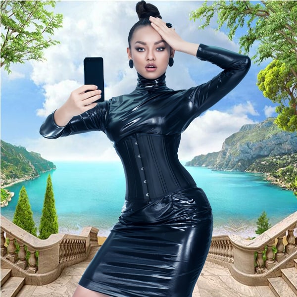 Siêu Mẫu Mai Ngô sử dụng Corset Chuẩn